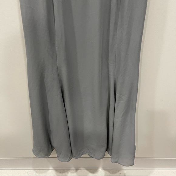 Wtoo Ruffle Trim Neckline Flowy Bridesmaid Dress Gown Size 8 - Picture 6 of 9